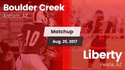 Matchup: Boulder Creek High vs. Liberty  2017