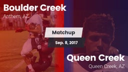 Matchup: Boulder Creek High vs. Queen Creek  2017