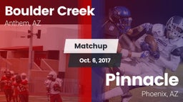 Matchup: Boulder Creek High vs. Pinnacle  2017