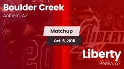 Matchup: Boulder Creek High vs. Liberty  2018