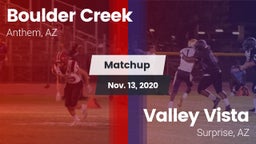 Matchup: Boulder Creek High vs. Valley Vista  2020