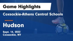 Coxsackie-Athens Central Schools vs Hudson  Game Highlights - Sept. 14, 2022