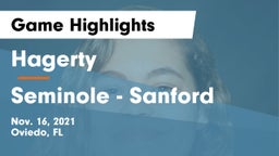 Hagerty  vs Seminole  - Sanford Game Highlights - Nov. 16, 2021