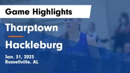 Tharptown  vs Hackleburg  Game Highlights - Jan. 31, 2023