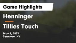 Henninger  vs Tillies Touch Game Highlights - May 2, 2023