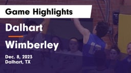 Dalhart  vs Wimberley  Game Highlights - Dec. 8, 2023