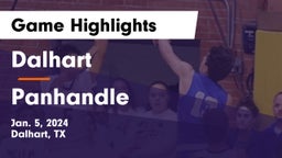 Dalhart  vs Panhandle  Game Highlights - Jan. 5, 2024