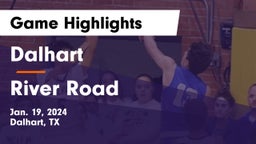 Dalhart  vs River Road  Game Highlights - Jan. 19, 2024