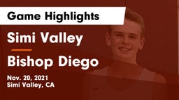 Simi Valley  vs Bishop Diego  Game Highlights - Nov. 20, 2021