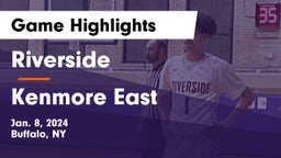 Riverside  vs Kenmore East  Game Highlights - Jan. 8, 2024