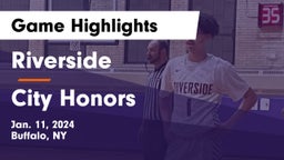 Riverside  vs City Honors  Game Highlights - Jan. 11, 2024