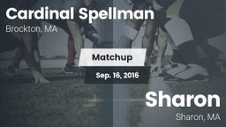 Matchup: Cardinal Spellman vs. Sharon  2016