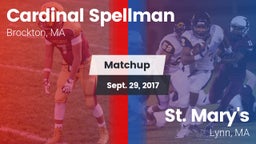 Matchup: Cardinal Spellman vs. St. Mary's  2017