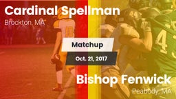 Matchup: Cardinal Spellman vs. Bishop Fenwick  2017