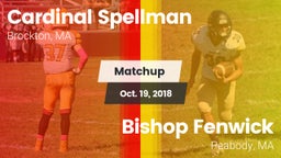 Matchup: Cardinal Spellman vs. Bishop Fenwick  2018