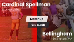 Matchup: Cardinal Spellman vs. Bellingham  2018