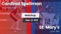 Matchup: Cardinal Spellman vs. St. Mary's  2019