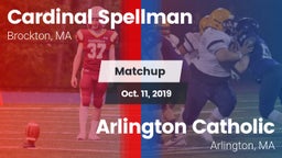 Matchup: Cardinal Spellman vs. Arlington Catholic  2019