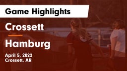 Crossett  vs Hamburg  Game Highlights - April 5, 2022