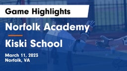 Norfolk Academy vs Kiski School Game Highlights - March 11, 2023