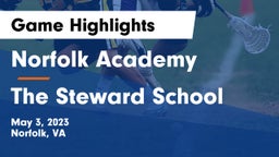 Norfolk Academy vs The Steward School Game Highlights - May 3, 2023