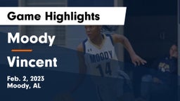 Moody  vs Vincent  Game Highlights - Feb. 2, 2023