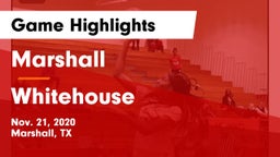 Marshall  vs Whitehouse  Game Highlights - Nov. 21, 2020