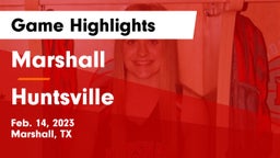 Marshall  vs Huntsville  Game Highlights - Feb. 14, 2023
