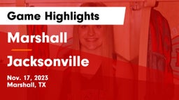 Marshall  vs Jacksonville  Game Highlights - Nov. 17, 2023