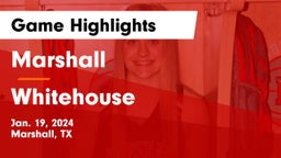 Marshall  vs Whitehouse  Game Highlights - Jan. 19, 2024
