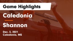 Caledonia  vs Shannon Game Highlights - Dec. 3, 2021