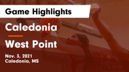 Caledonia  vs West Point  Game Highlights - Nov. 3, 2021