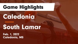 Caledonia  vs South Lamar Game Highlights - Feb. 1, 2022