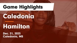 Caledonia  vs Hamilton Game Highlights - Dec. 21, 2023