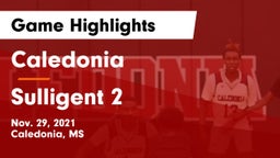 Caledonia  vs Sulligent 2 Game Highlights - Nov. 29, 2021