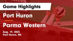 Port Huron  vs Parma Western  Game Highlights - Aug. 19, 2023