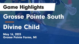 Grosse Pointe South  vs Divine Child  Game Highlights - May 16, 2023