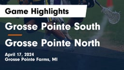 Grosse Pointe South  vs Grosse Pointe North  Game Highlights - April 17, 2024