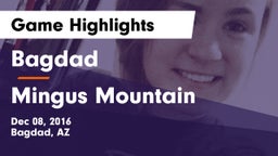 Bagdad  vs Mingus Mountain Game Highlights - Dec 08, 2016