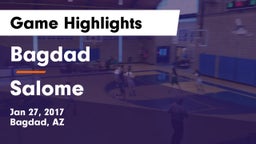 Bagdad  vs Salome Game Highlights - Jan 27, 2017
