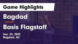 Bagdad  vs Basis Flagstaff Game Highlights - Jan. 24, 2023