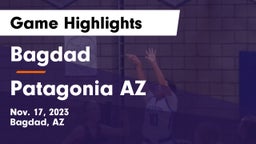 Bagdad  vs Patagonia  AZ Game Highlights - Nov. 17, 2023