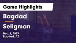 Bagdad  vs Seligman  Game Highlights - Dec. 1, 2023