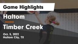 Haltom  vs Timber Creek  Game Highlights - Oct. 5, 2022