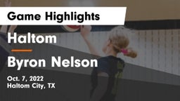 Haltom  vs Byron Nelson  Game Highlights - Oct. 7, 2022