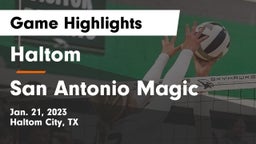 Haltom  vs San Antonio Magic Game Highlights - Jan. 21, 2023