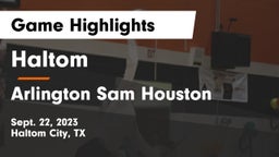 Haltom  vs Arlington Sam Houston  Game Highlights - Sept. 22, 2023