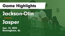 Jackson-Olin  vs Jasper  Game Highlights - Jan. 12, 2022