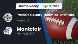 Recap: Passaic County Technical Institute vs. Montclair  2017