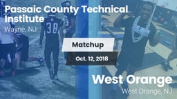 Matchup: Passaic County vs. West Orange  2018